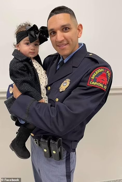 NerdysBot's tweet photo. Gabriel Torres, off duty officer shot and killed by 15-year-old in Raleigh. https://t.co/ghRygtjo74