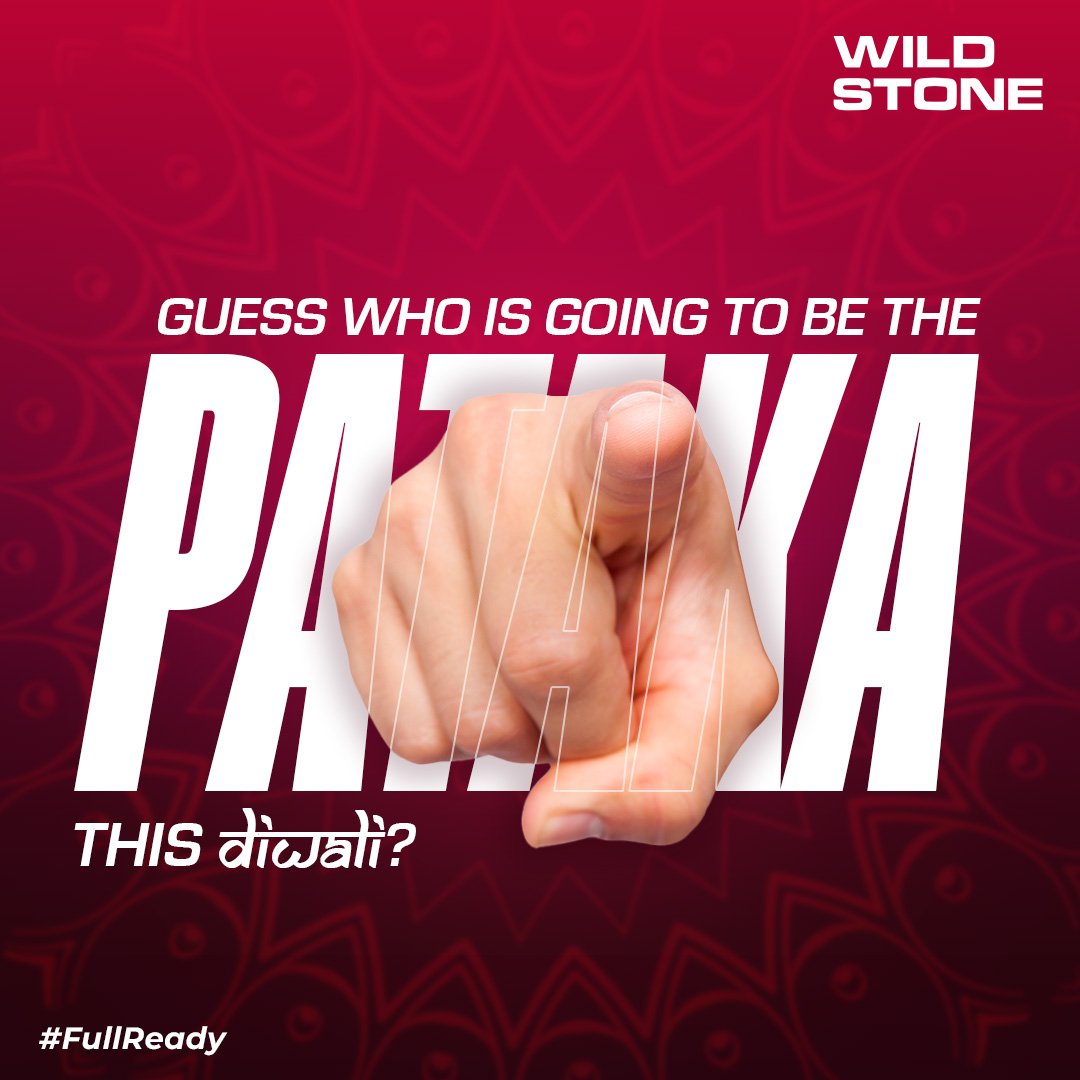 WildStoneIndia's tweet photo. Tag that friend who needs to stop calling her a pataka and get #FullReady to be a pataka himself!
#Diwali2022 #Diwali #FullReadyForFestive #DiwaliLook #Pataka #WildStone #LogTohNoticeKarenge #Deodorant #MenGrooming #Fragrance #DeoForMen #TagAFriend https://t.co/vrLBXvT9F1