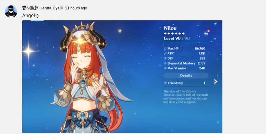 OniiChanFinder's tweet photo. @diegooagg @SrKnight01 @teyvattabloid Its not private server. That's a whale build. Henna Oyaji also have the same build as the one above. Lol https://t.co/5rIBTZK7MP