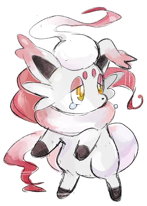 #1日1ポケモン #ポケモン #ポケットモンスター #Pokemon #らくがき1日1ポケモン #1日1絵 #らくがき #イラスト #Zorua【570 #ゾロア #ヒスイゾロア】(1044日目) 