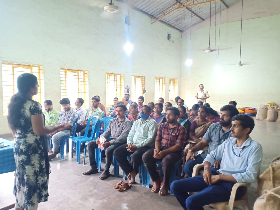 campcochocolate's tweet photo. Training programme regarding #POSH by the Department of #WomenandChildDevelopment - Kasaragod (#DWCD) at our #Campco #Bayar Branch. Training programme given by @PrasidaM – Coordinated MSK Kasaragod, and @MadhuP – #DWCDO #kasaragod. All staff and workers attended the programme. https://t.co/d4tCpwjIhi