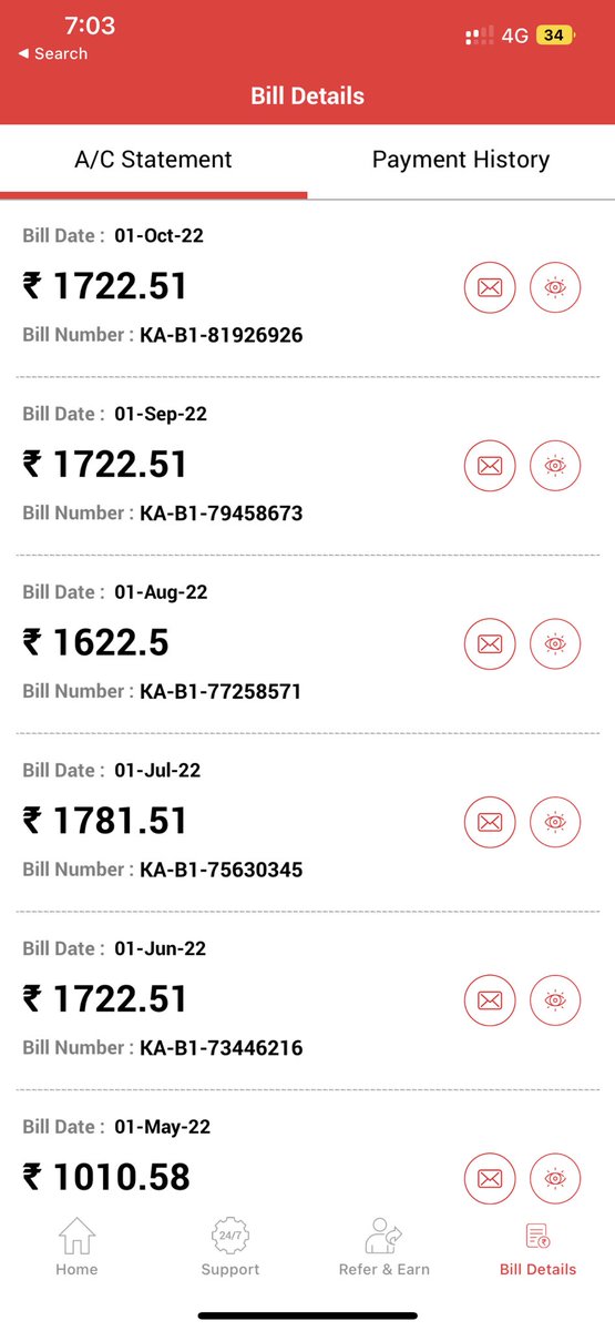 dcdaysindia's tweet photo. @ACTFibernet I brought new Router as suggested but everytime they postpone the installation. There is box installed of ACT for which no discounts are provided in billing. Only in August it was provided later on no. Such a scam company this ACT is. https://t.co/otFOyKdiHL
