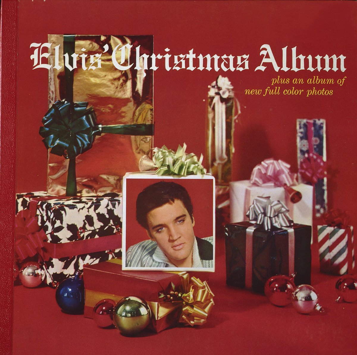 VisitGraceland's tweet photo. 65 years ago today, October 15, 1957— Elvis released the first Christmas album of his career titled “Elvis’ Christmas Album.” https://t.co/mjhgEdd5Bp