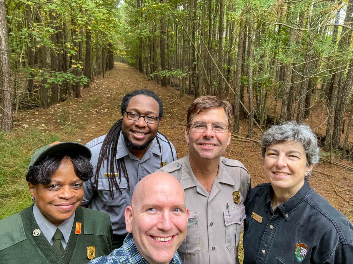 We just had an amazing visit from our Deputy Regional Director, Kirsten Talken-Spaulding (far right). As a group, we discussed matters related to the park, toured the exhibit hall, and visited the Jacob Jackson Home Site. Big thanks to Kirsten!
#nps #nationalparkservice