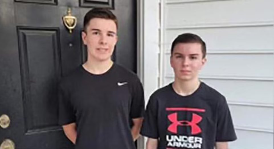 NerdysBot's tweet photo. The 15-year-old Raleigh shooter (right) and his brother on the left who he also shot and killed https://t.co/7D7UyStlsy