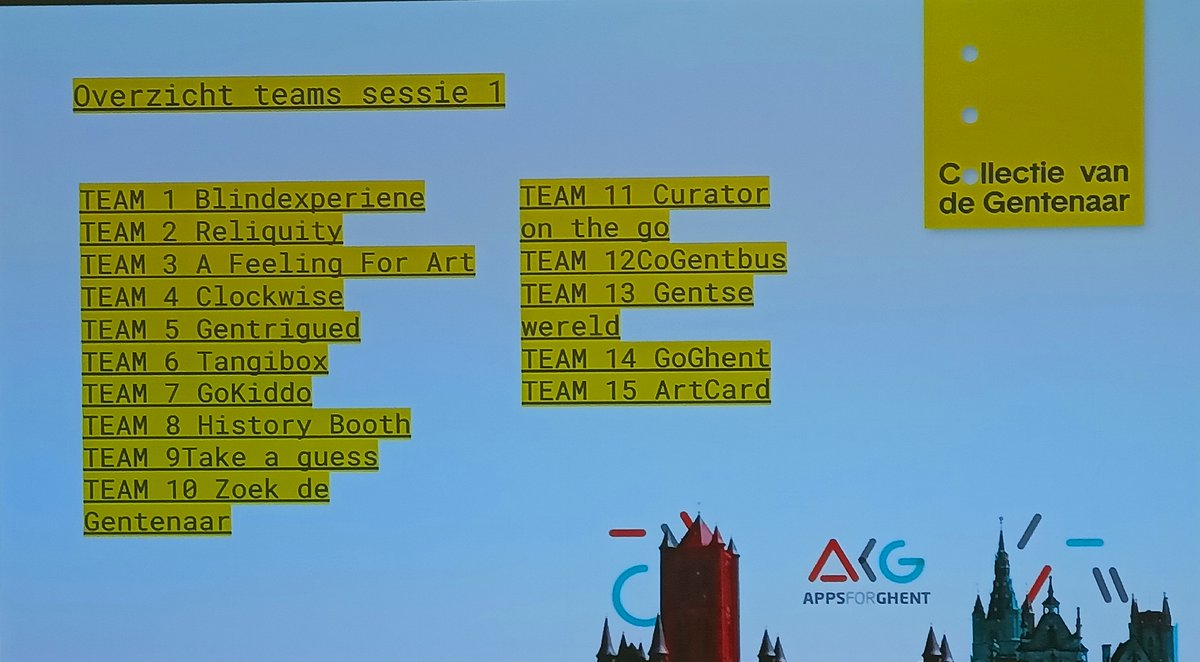 #appsforghent en #coghent: klaar voor de pitches