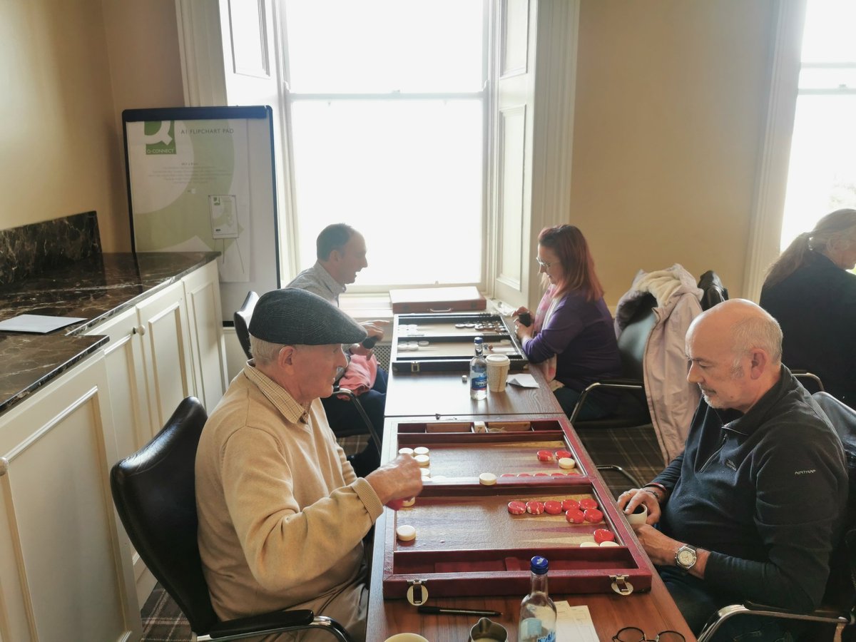 BackgammonIRL's tweet photo. Main tournament is well under way.
Great set up.
Best of luck to all.

#BFI #backgammonireland #bfiirishopen https://t.co/uTOPzzTm8p