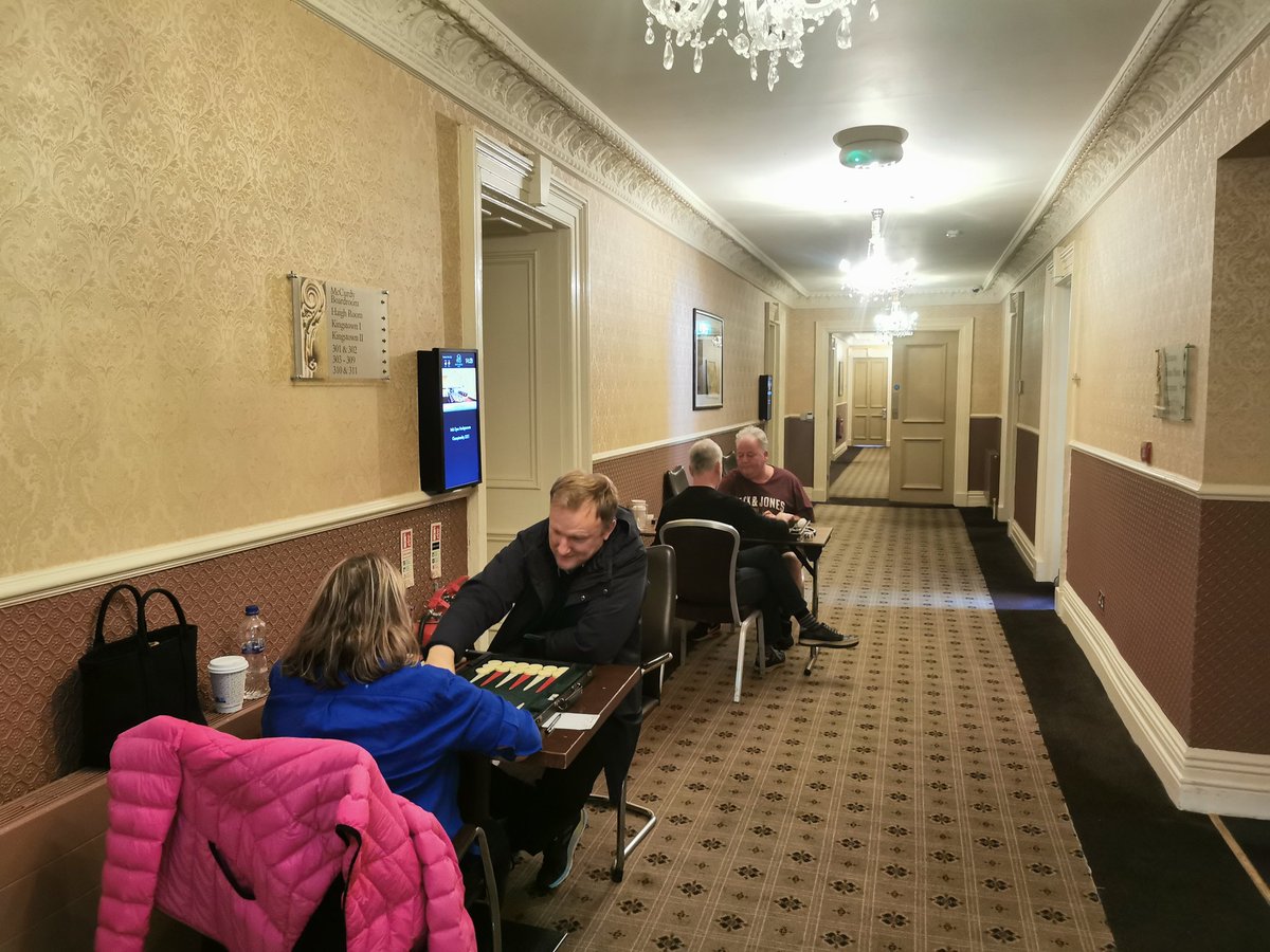 BackgammonIRL's tweet photo. Main tournament is well under way.
Great set up.
Best of luck to all.

#BFI #backgammonireland #bfiirishopen https://t.co/uTOPzzTm8p