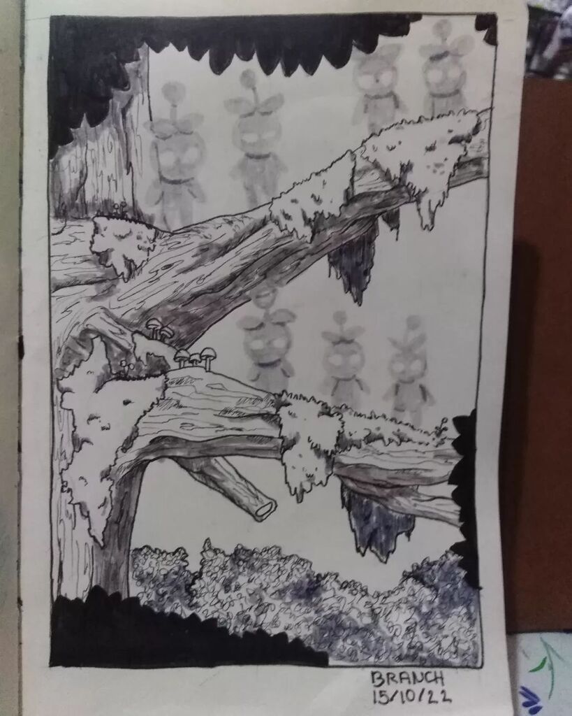 jadvin_art's tweet photo. Day 15 of #creachertober branch. This little creachers live on top of a tree. If this guys are on your tree you will have a beautiful garden.

#inkdrawing #octoberdrawingchallenge #dailyillustration #treeillustration #inkillustration https://t.co/YpYGyfY0tb https://t.co/d72nDXo9AZ