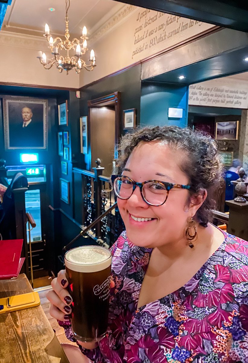 KashenaK's tweet photo. Enjoying the Elementary ale at the Conan Doyle Pub in Edinburgh! Lovely city. https://t.co/Vo1IZitICP