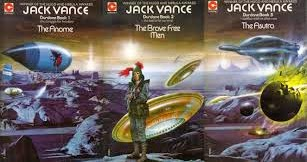 cmkosemen's tweet photo. Jack Vance was a world-builder like no other. His "Durdane" series is sprinkled liberally with footnotes that build and expand upon the biology, culture, and even the folklore that accompanies the stories - and leave you craving for more... #Jackvance #durdane https://t.co/wiTVAsGydg