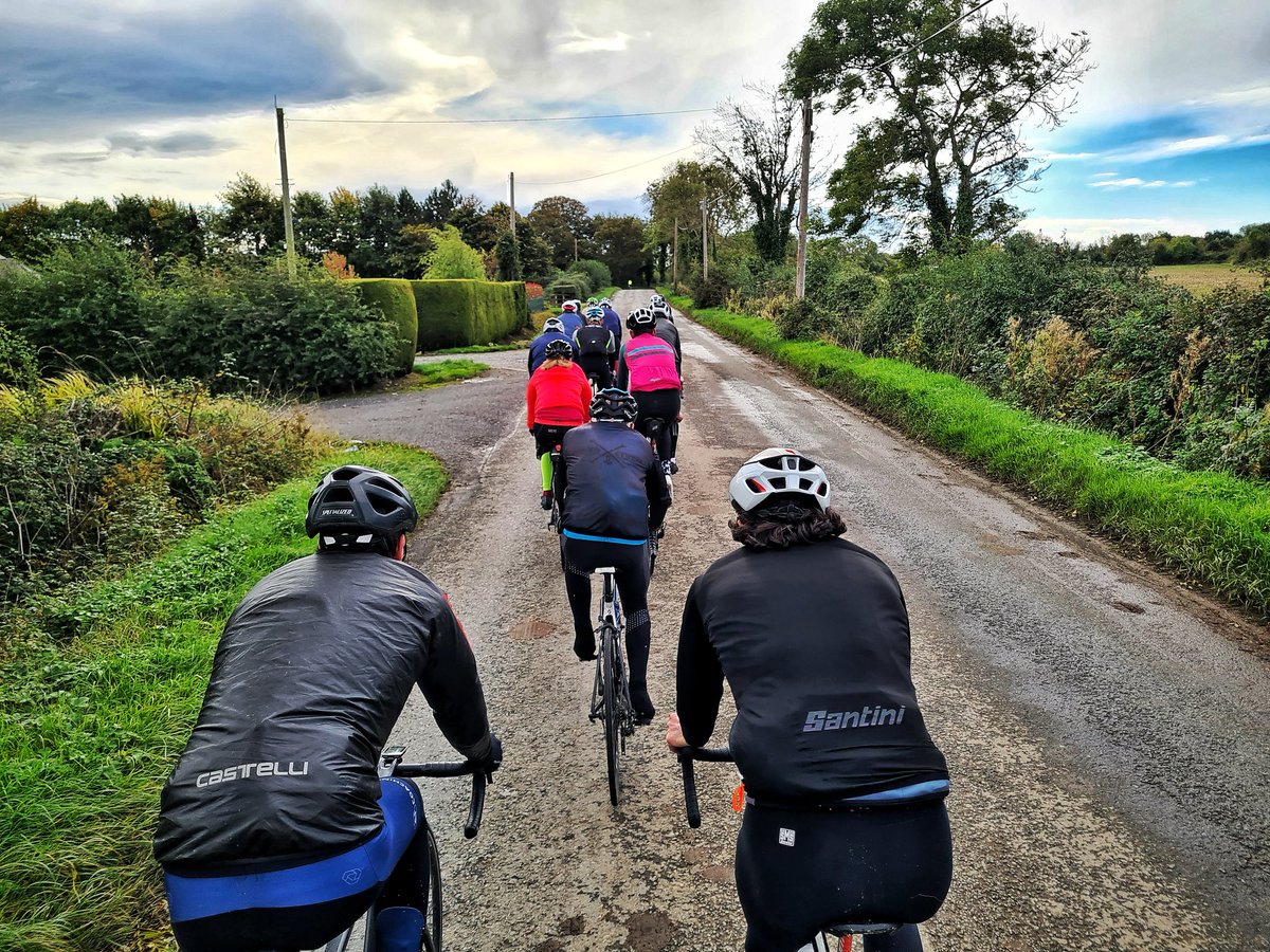 Storage_Mark's tweet photo. Doorhee North Dublin lanes with the @RoadmanCycling CC crew! π€ͺ
Great morning on the pedals, fun chats, good coffee, and a whole lotta muck!! ππ
.
#MadeToMove #LaughLots #ItsGoodToTalk #Gratitude #HappinessHabits #BreatheDeep #ShutUpLegs #CaffeineFuelled #FuelForFun https://t.co/iV6jfHqHiN