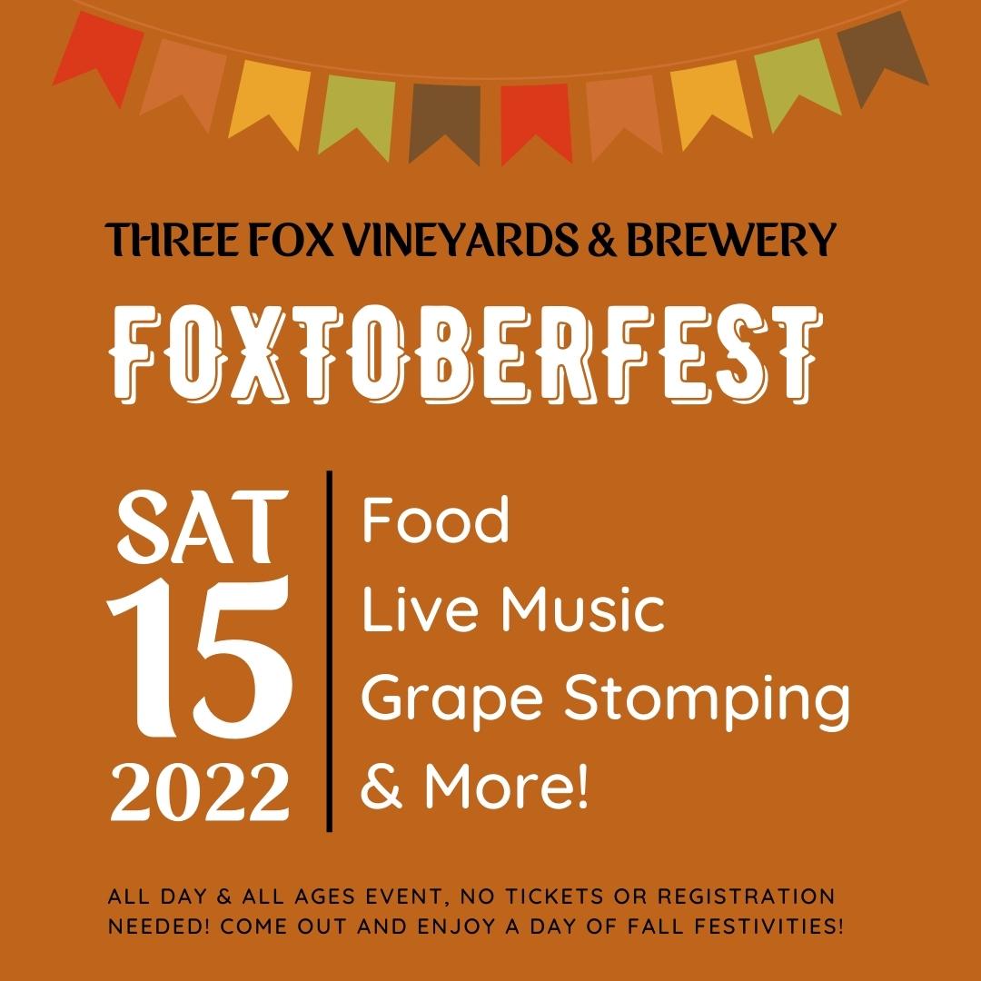 Foxtoberfest is finally here! Come out today to enjoy Fall festivities and great drinks, we can't wait to see you 🍻