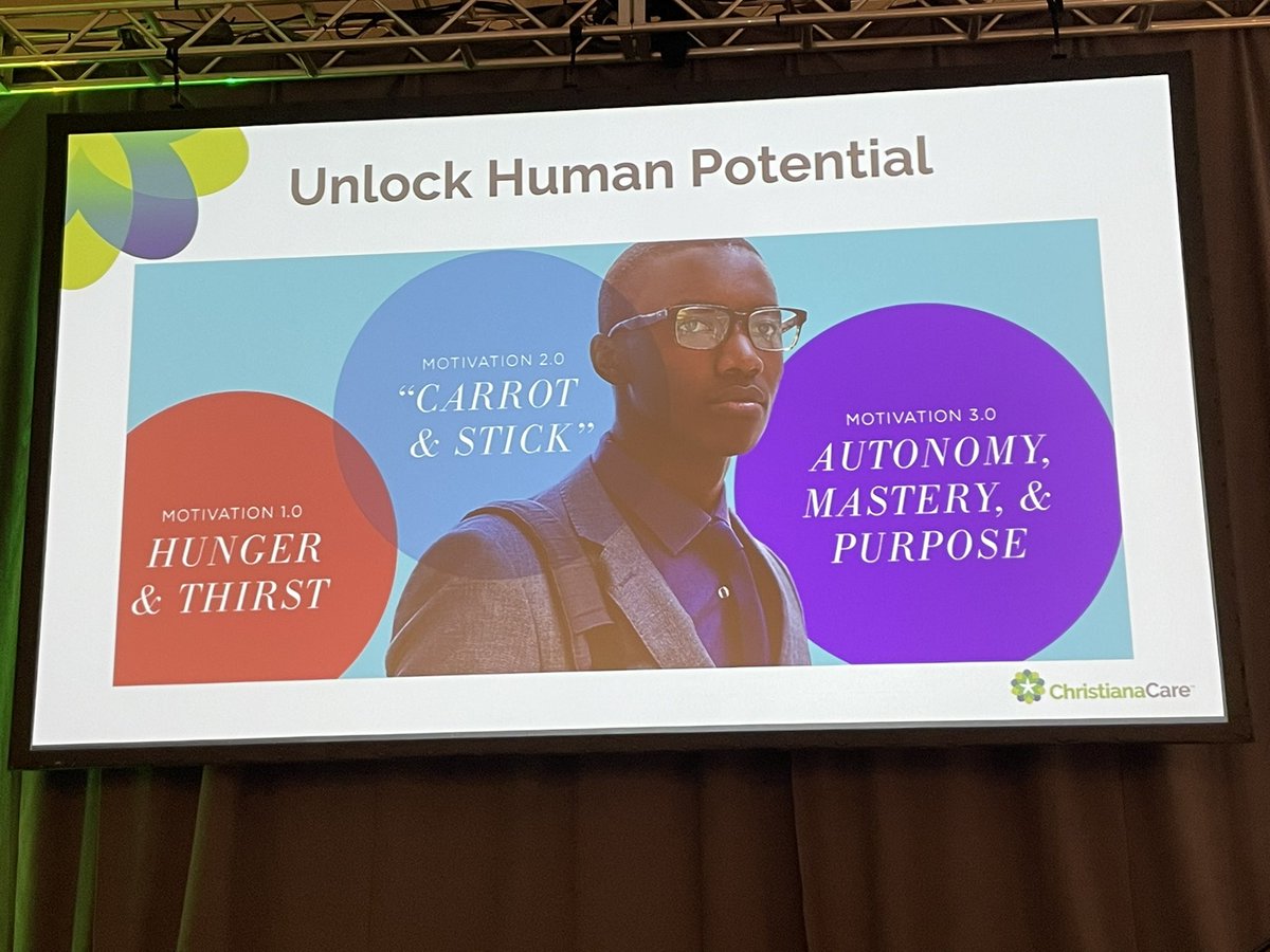 alvarezzzy's tweet photo. DRIVE=Autonomy+Mastery+Purpose

Designing ways to bring meaning back to our work.

e.g. Leveraging #gratitude from patients or grads to remind us of why we do what we do.

#ICPH22 #ICPH2022 #doctorsarehumanstoo #choosecompassion #hprt https://t.co/fLrDwyLHi1