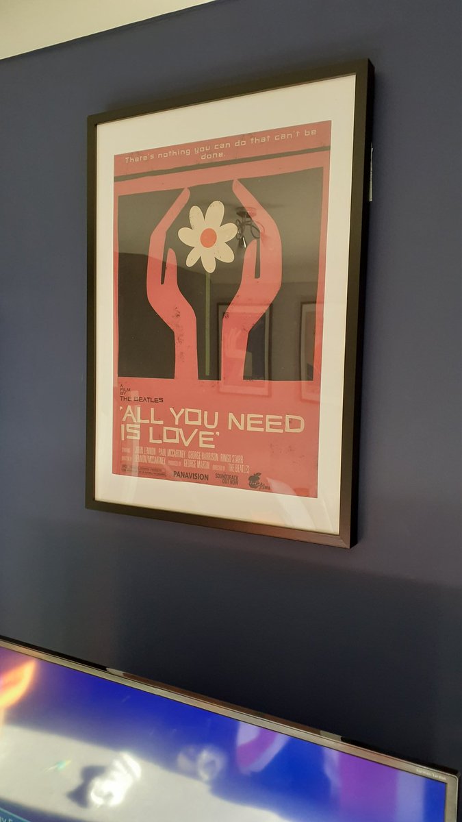 Ellasmum2604's tweet photo. Absolutely love my new artwork courtesy of @The_Ren1981. But can you not do any more of these for a while please? At least until I find some more wall space. https://t.co/4oAqUASWFR