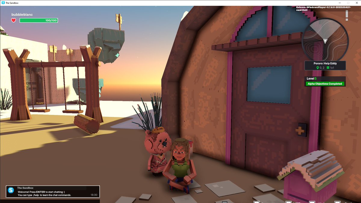 bubbleblanc24's tweet photo. @TheSandboxGame I just finished my quest on Pororo experience on the #SandboxAlphaS3 for a chance to win a Season 3 Alpha Pass! Here I am with a cute Pororo. Check out my screenshot!

#Pororo https://t.co/pdMdedjQBq