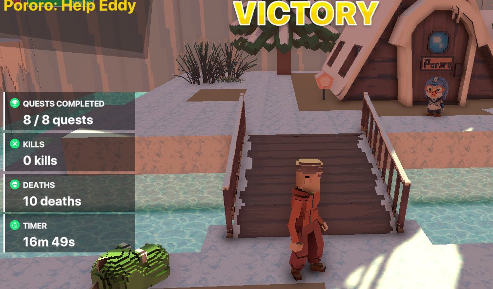 jopattirk01's tweet photo. @TheSandboxGame I just finished my quest on Pororo experience on the #SandboxAlphaS3 for a chance to win a Season 3 Alpha Pass! Here I am with a cute Pororo. Check out my screenshot!

#Pororo https://t.co/vP5KmXQNDw
