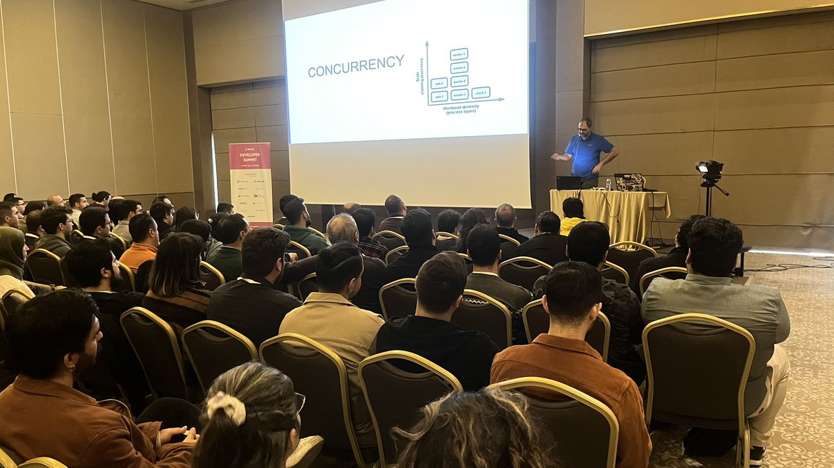 devnot_'s tweet photo. Günün 7. sunumlarından kareler. #devnotsummit22 https://t.co/AMkudtGOhQ