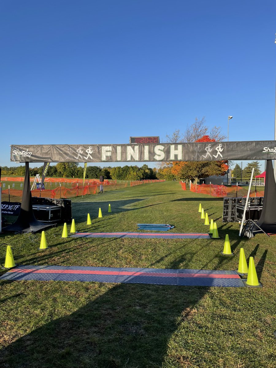 The scene is set at Maxwell Park in Normal, Il for the 2022 IESA State Cross Country Meet. Congratulations and good luck to all runners! #IESAproud