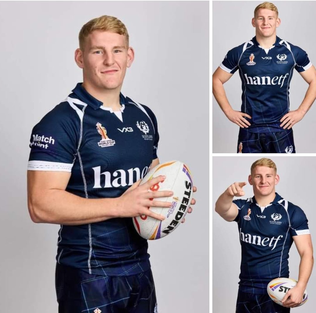 CarolMo17833987's tweet photo. All the very best @charlie_emslie and all the Scotland team #rugbyleagueworldcup https://t.co/HnNNOpKEsQ