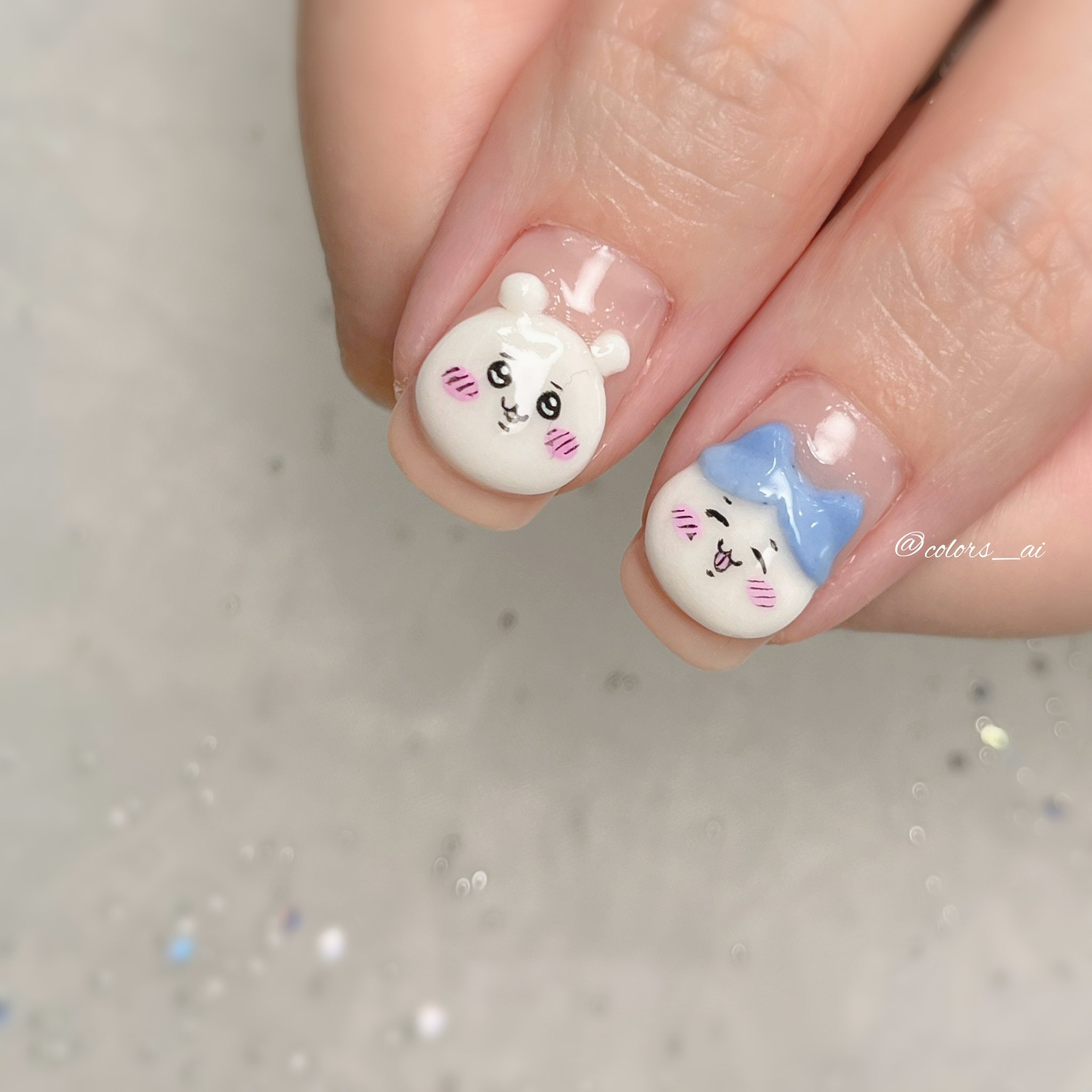 ちぃネイル 👾color'sすずきあい🖤 on X: 