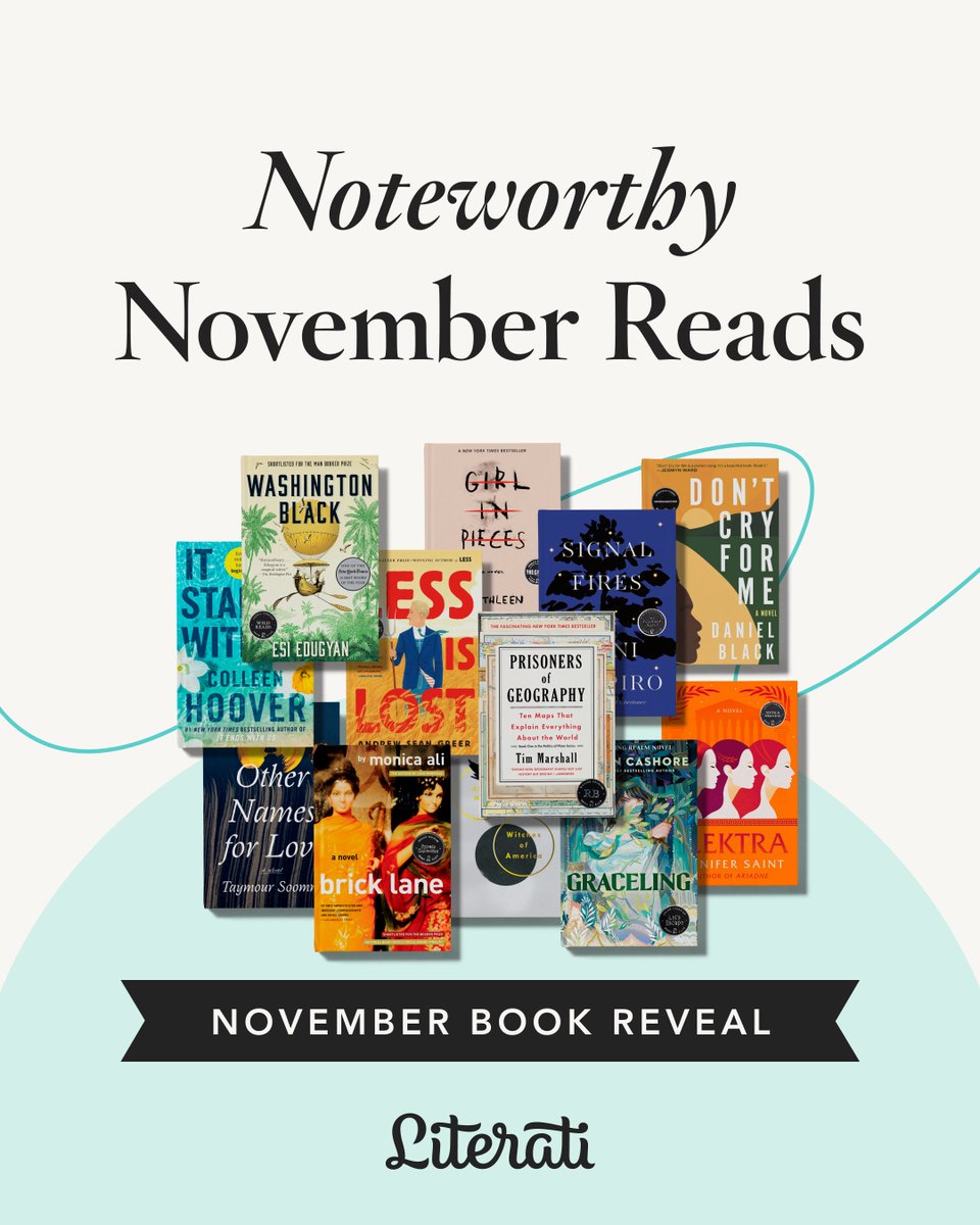 Noteworthy November picks are here! This month's must-reads feature gripping historical fiction, best-selling authors, and highly anticipated sequels. Who will you read with? Head to ow.ly/AfpA50L7hn5 to discover all 12 books or check out a few highlights below. 👇