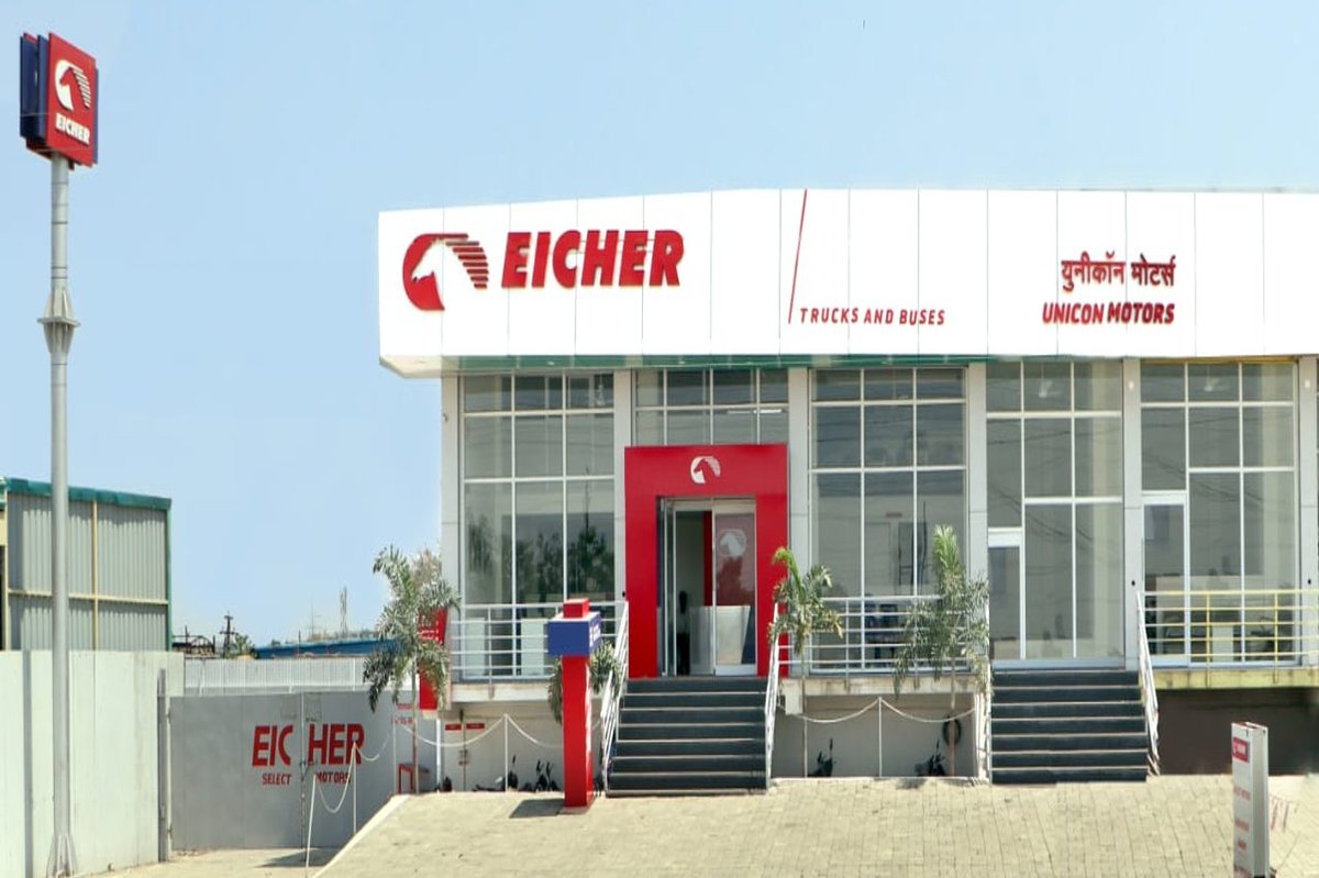 ETBIndia's tweet photo. Welcome to Unicon Motors, our dealership in Latur, #Maharashtra.
A step to serve you better. We Are With You, Har Kadam Har Waqt.
Know more- https://t.co/0LuwsZNz6L
#Dealership #DealershipNetwork #partnership #prosperity #growth #development #success #EicherTrucksAndBuses https://t.co/oEpl0f5G6y