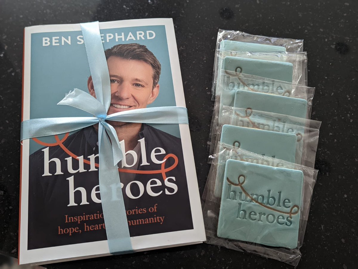 We got some very exciting news last week! TV star @benshephard Ben Shephard has just released his new book ‘Humble Heroes’ and our Chair Ivan Hollingsworth (@Seb4chuf) is featured for his incredible fundraising through Seb4CHUF challenges ❤ Thank you so much Ben! 😊