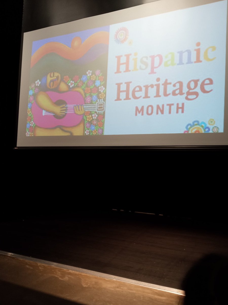 DrGrover2's tweet photo. Celebrating Hispanic Heritage Month at the Forest! #northforesthighschool https://t.co/202T6fP4oU