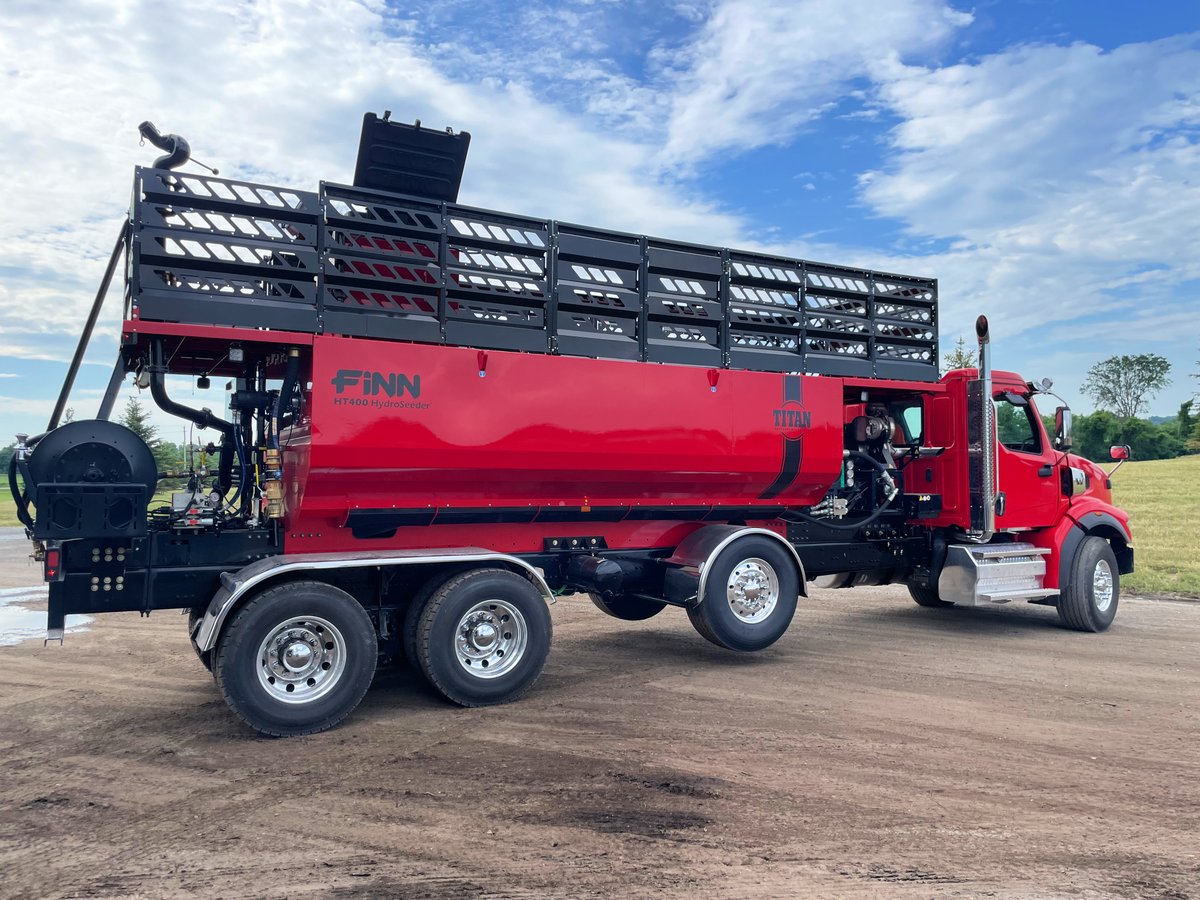 FinnCorporation's tweet photo. Meet the HT400 Hydroseeder in 'Viper Red' from our friends @fibramulch
👀
#FinnHydroseeding #Finncorp #Fibramulch https://t.co/Exz4z2KXHf