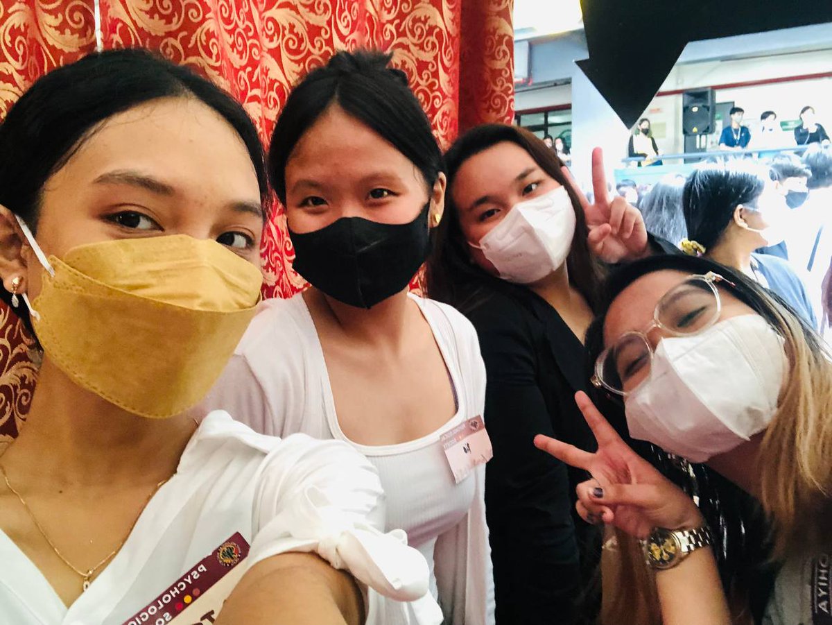 PsychSoc_OLFUQC's tweet photo. Here are more photographs of today's event, kindly check them out and find yourselves! 📸🤳

See you at our future event, Psychmates! 💘 (3/3)

#OLFUQC
#LastDay
#PsychSoc
#Day3Wave2
#OrgFair2022 https://t.co/o2aWC8WoUY