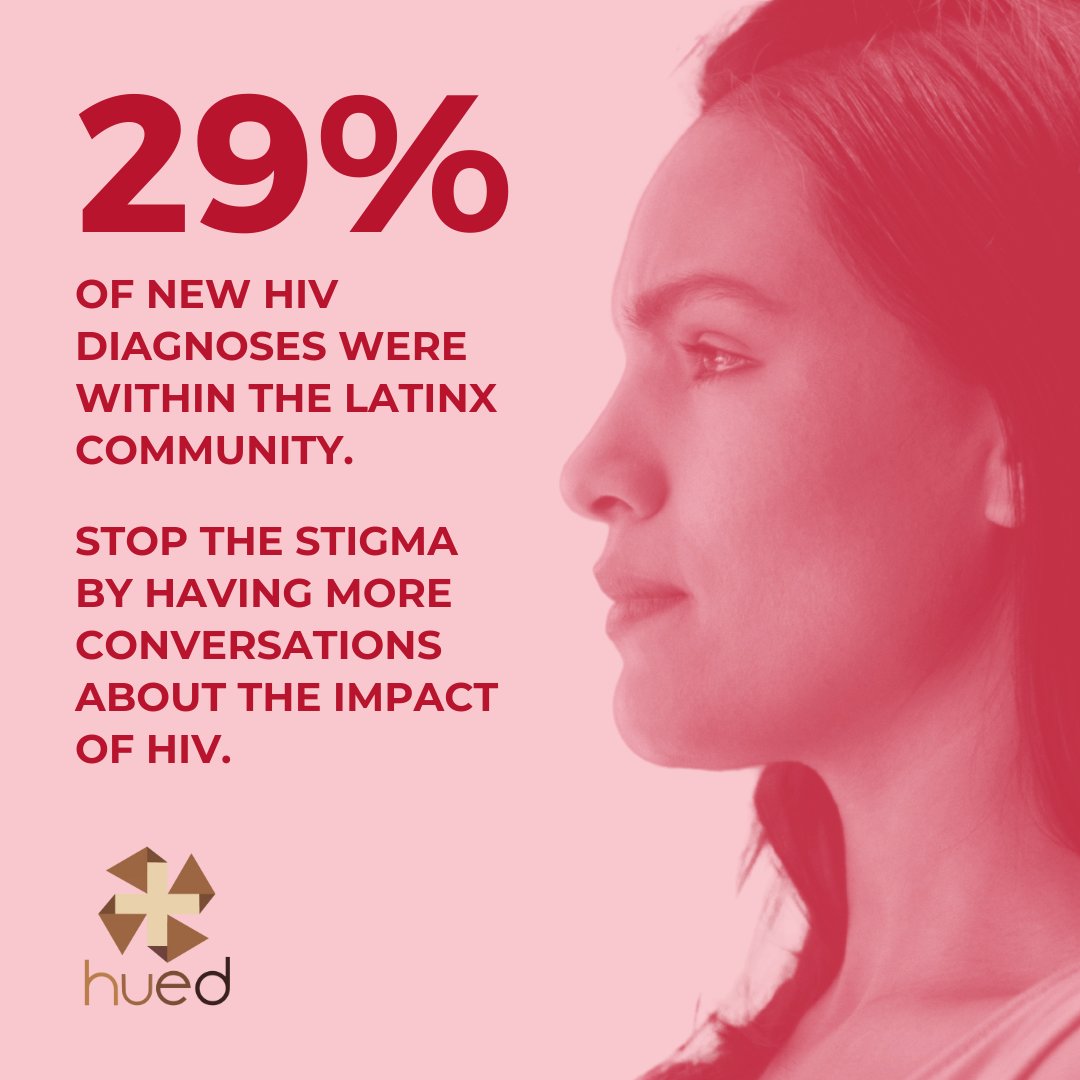 Today is National Latino AIDS Awareness Day! Many cases of HIV/AIDS are mishandled or not diagnosed. We are challenging you to break the stigma by having more conversations about the impact of HIV!