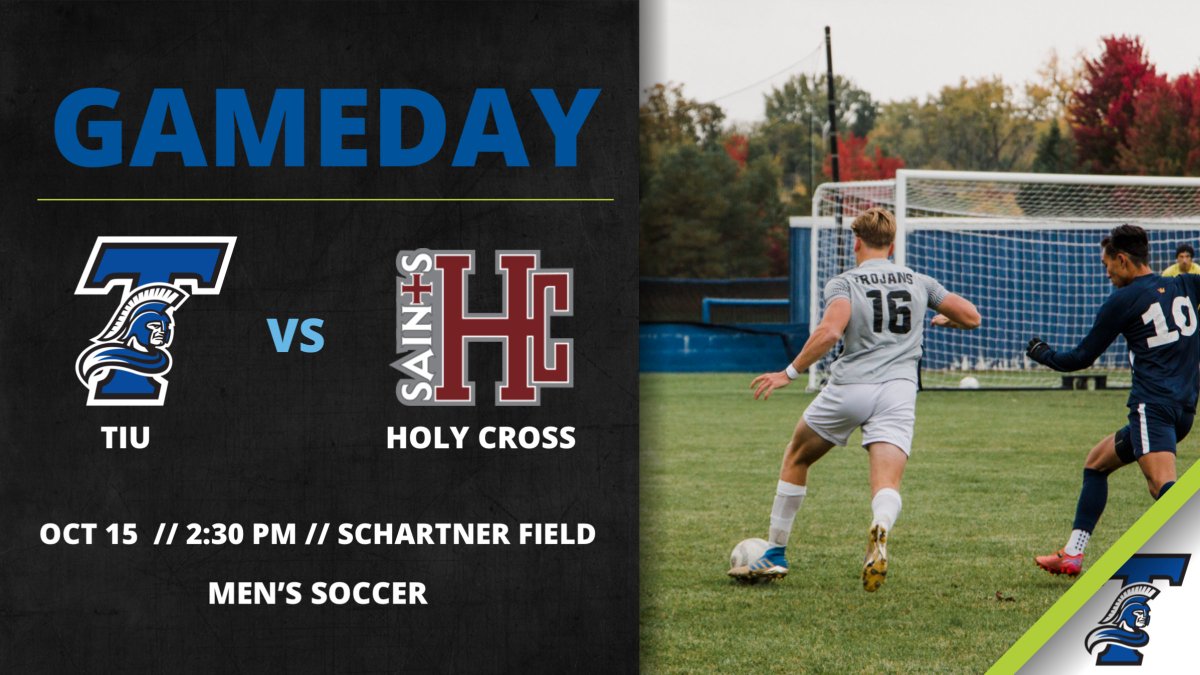 Our third home game of the week as we jump into the final stretch of our CCAC campaign! We’ll take on the Saints of Holy Cross!

📍Schartner Field (Deerfield, IL)
🕰️ 2:30pm
💻📊 portal.stretchinternet.com/tiu/index.htm

#TrojanNation #WeAreTIU
