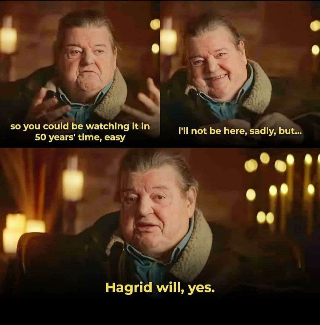 ishdish08's tweet photo. Another part of childhood went missing 😔

We'll always love you Hagrid🌷
Forever in our hearts 💕 https://t.co/ucaq2Bzu9h