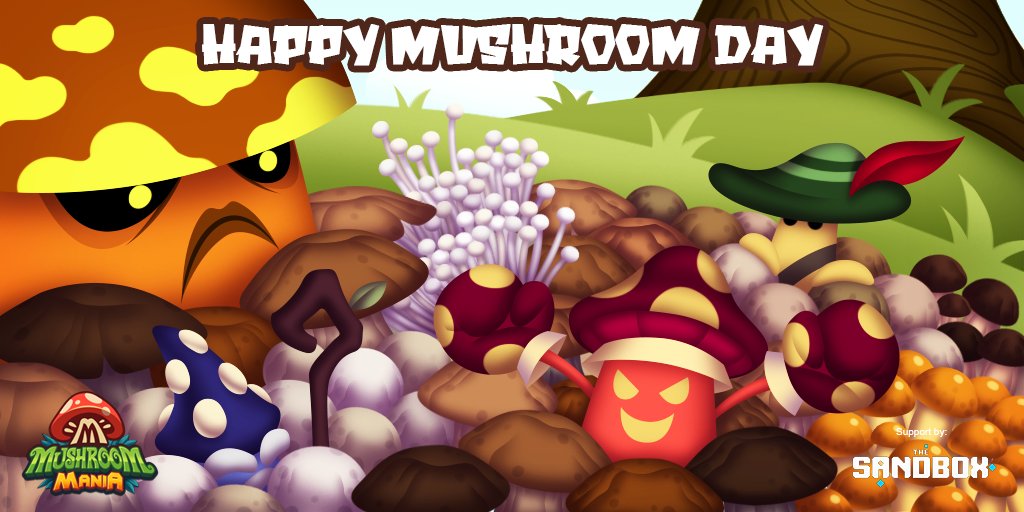 Happy #MushroomDay! 🍄 Which one among our mushroom monsters is your favorite so far? These NFTs will be coming to <a href="/TheSandboxGame/">The Sandbox</a> soon!

#MushroomManiaTSB #SandboxGame #TSB #GameMaker #GameMakerFund #VoxEdit #NFT