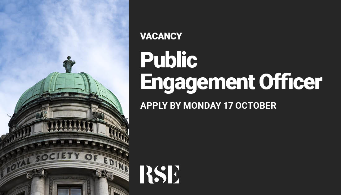 🚨 Closing soon: The RSE is looking for an ambitious Public Engagement Officer to deliver activities that inspire audiences, stimulate debate, and promote the RSE's mission of ‘knowledge made useful’ ⏰ Permanent, full-time (35 hours/week) 💰 £33,840 p/a rse.org.uk/public-engagem…