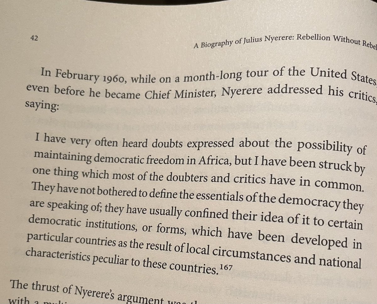 #AbiographyofJuliusNyerere