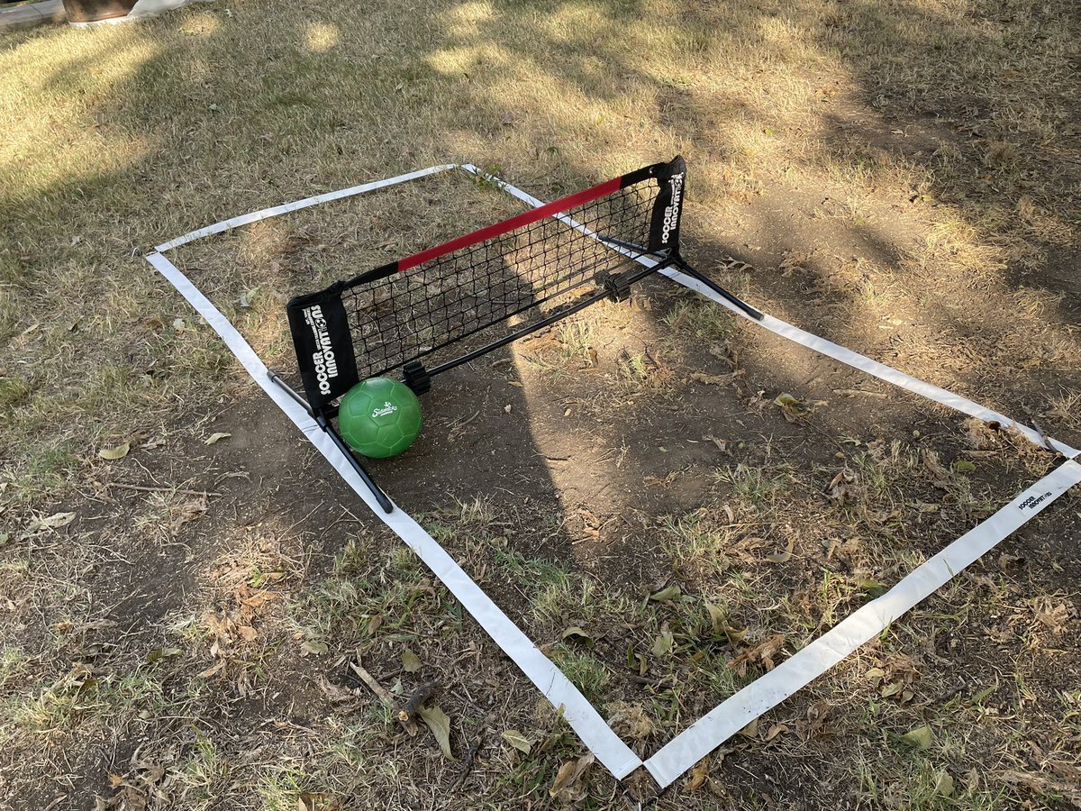 dgranados74's tweet photo. Come and see us and play some corm hole or soccer tennis to win some prizes.
Thanks to our friends at @SoccerInno for the soccer tennis court. https://t.co/toLxwCoaq7
