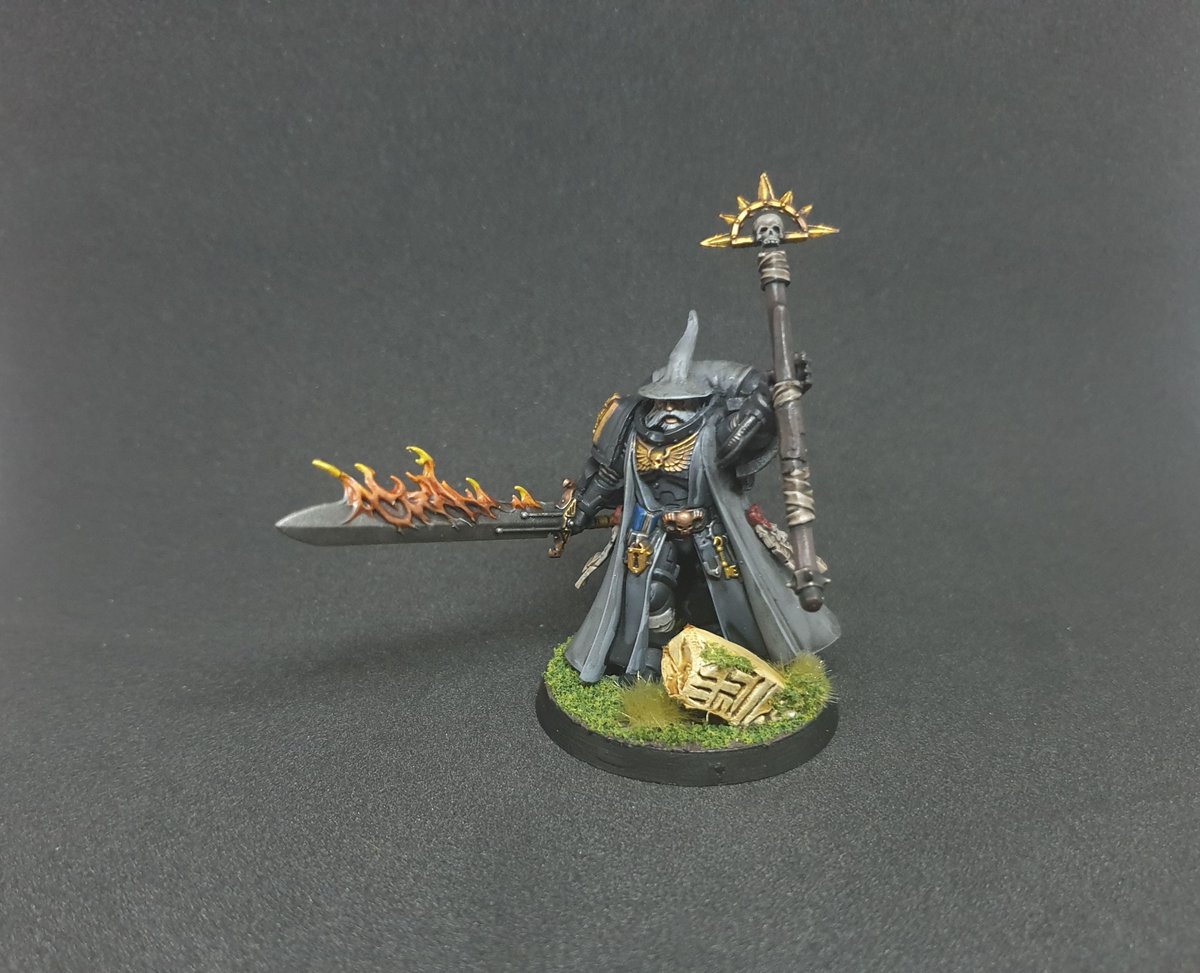 SimonMarston's tweet photo. @WarComTeam It might be a bit of a stretch, but 40k Fellowship of the Ring sort of counts, right? https://t.co/IOjmqOGqJb
