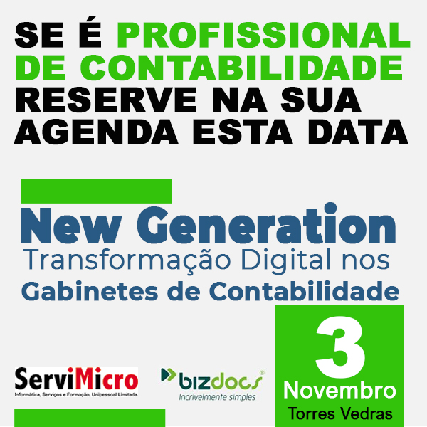 servimicro's tweet photo. Se é um profissional de Contabilidade, isto interessa-lhe muito, independentemente do software de gestão que utilize. Reserve a tarde do dia 3 de Novembro e esteja atendo as nossas comunicações.
#bizdocs #occ #contabilidade #digital #arquivodigital #sage #contabilista https://t.co/Dpmm4G6MEb