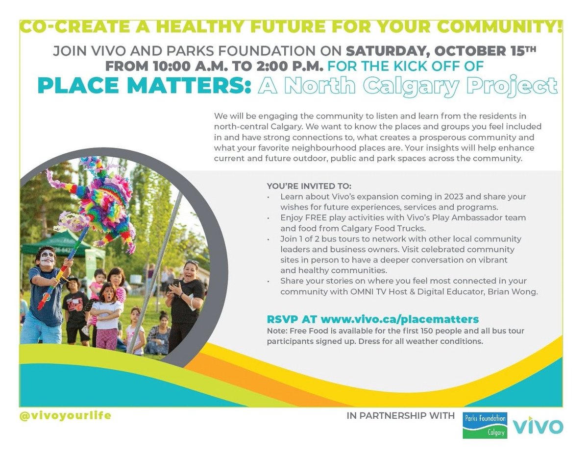 CreatingCovYYC's tweet image. Starting off our Saturday with an awesome day of community building with @VivoYourLife @ParksFdnCalgary @NorthernHills
#CommunityByCommunity #PlaceMatters