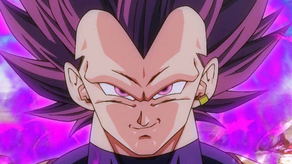 zomneack's tweet photo. Ultra Ego’s entire gimmick is to take damage. So like- a masochist...? #Saturdays #homecoming #dragonball #vegeta #ultraego #masochist #staymad https://t.co/ogWWXts14X