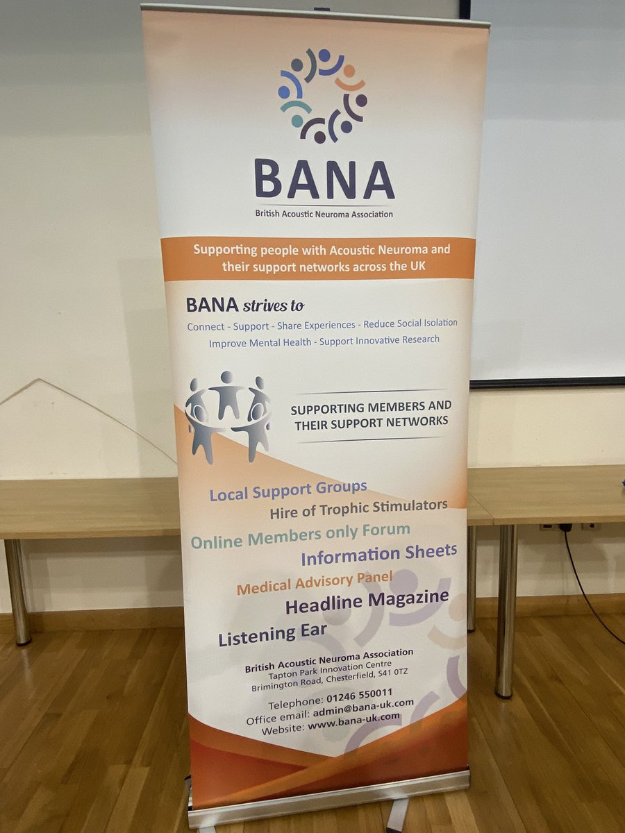 mamawadey's tweet photo. @BANAUK board of trustees proud to support our charity and annual conference. And 3 of the U.Ks #CNS specialising in #acousticneuroma #vestibularschwannoma @j_buttimore @mamawadey and @UHBNeurosurgery’s Kiran. We are all passionate in improving care for AN/VS. 🧠🦻 https://t.co/sfivyzTZlM
