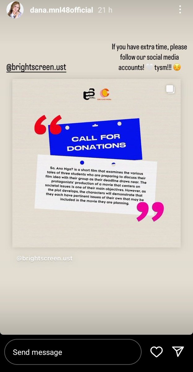 D_AlFoDa's tweet photo. dana.mnl48official Instagram Stories - 10/15/2022]

Click here for more information:
https://t.co/MT8GAo2C2Y

Follow her official accounts here: https://t.co/Z8mI2DTem3 💋

#MNL48 #MNL48Dana @mnl48official https://t.co/zogqIE0vJq