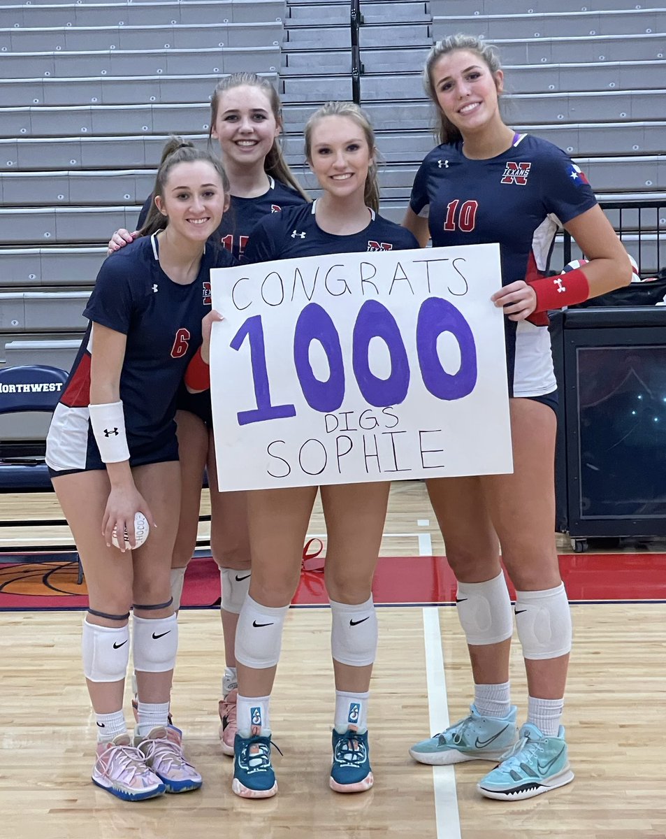 Northwest Volleyball (@txnvb) on Twitter photo Congratulations <a href="/sophieechambers/">sophie chambers</a> for hitting another career milestone🙌🏐❤️ Super proud of you!!! #OTOD Congratulations <a href="/sophieechambers/">sophie chambers</a> for hitting another career milestone🙌🏐❤️ Super proud of you!!! #OTOD