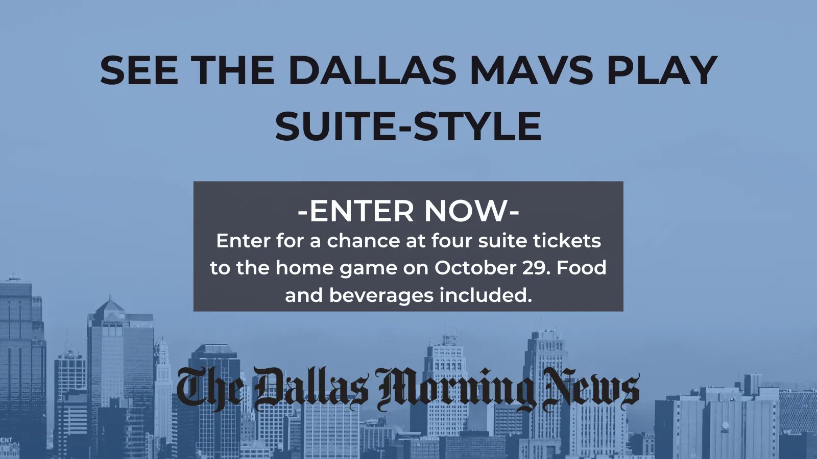 Dallas Morning News on Twitter "Four suite tickets, food and drinks at