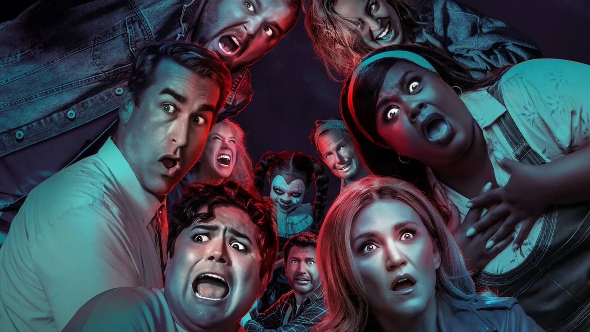 kaymaldo's tweet photo. Harvey Guillén, Nicole Byer, Jessica Lowe & even Joey Fatone star in #CursedFriends — a perfectly spooky surprise this 🎃 szn! With tons of early 2000s nostalgia & over-the-top humor, four BFFs realize their MASH game is coming true in disturbing ways. I loved every minute of it! https://t.co/j2dGY0cAE5