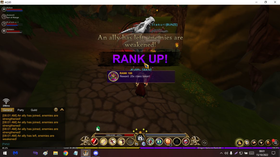 We would like to congratulate our member 
<a href="/KylithAQ3D/">Kylithᴮᴿ OFF</a> on achieving the fourth gold star, once again reaching the apex of the class ranking.
⭐ ⭐ ⭐ ⭐
#AQ3D 
#AKN