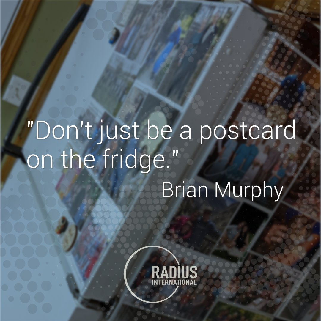 RadiusInt's tweet photo. "You want them to be invested in your life.  You need them invested in your life.  Don't just be a postcard on the fridge."  Brian Murphy

Brian teaching this week on "Your Relationship With Your Sending Church." 

#MeansOfMissions #SendingChurch #Acts13 https://t.co/iyWlBVifyz