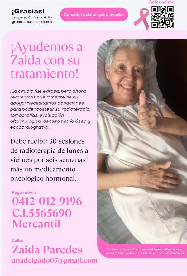 EquipoSucre's tweet photo. #15Oct
#ServicioPublico
#BoticaSolidaria
La cirugía de Zaida fue exitosa pero requiere apoyo para continuar con su tratamiento de radioterapia.
Todo apoyo y #RT suma 🙏🏻👍🏼
@ChuoTorrealba
@angeloranfer
@esteninf https://t.co/JQV8WKrZ6d